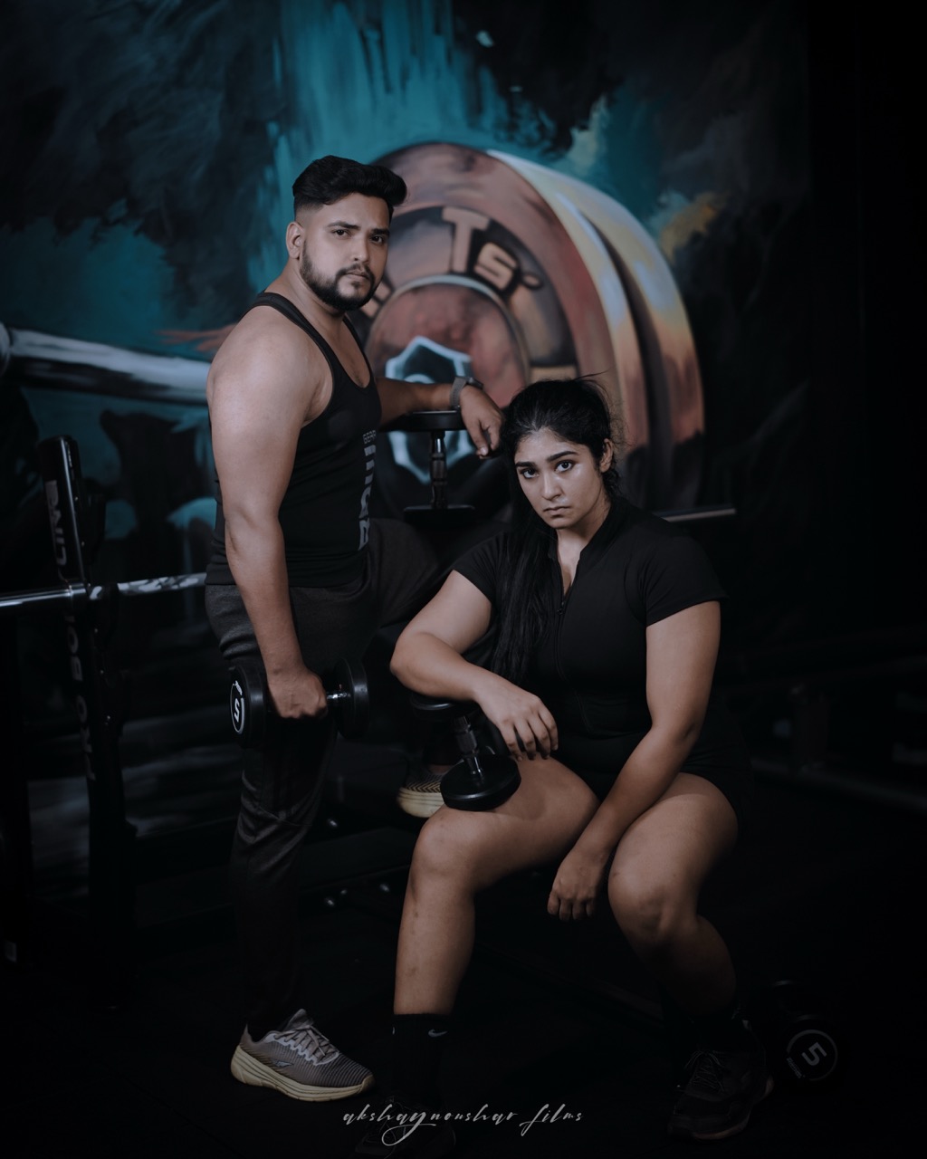 Studio Athletic Portrait