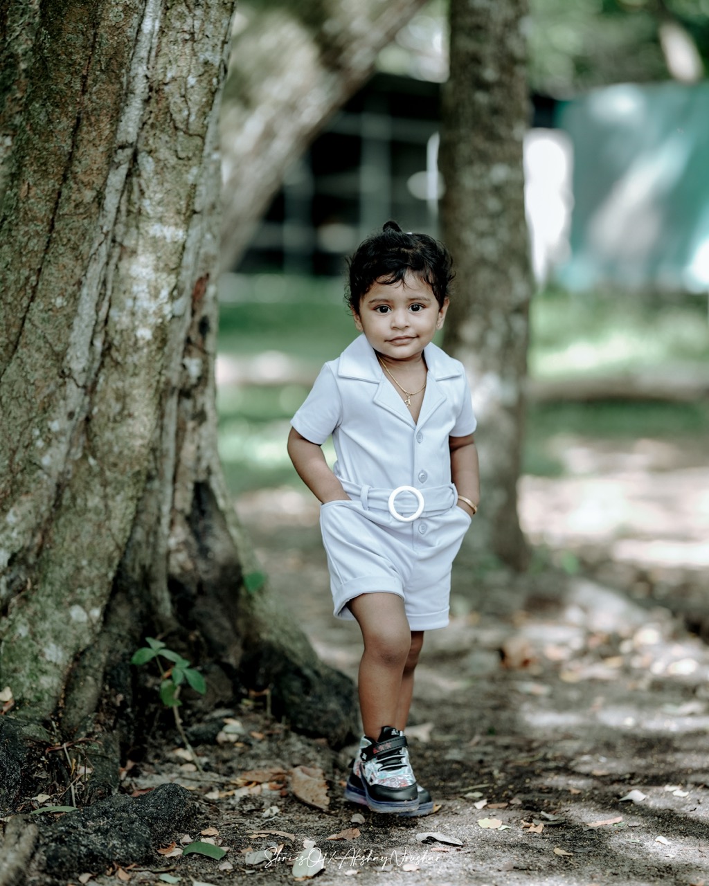 Under Tree Portrait